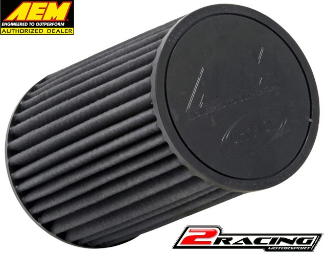 AEM uni sportovní vzduchový filtr vstup 89 mm, výška 229 mm Brute Force 21-2049BF