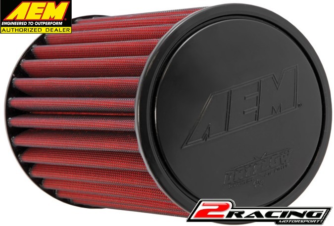 AEM uni sportovní vzduchový filtr vstup 89 mm, výška 229 mm 21-2049DK