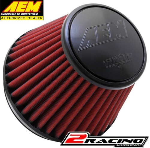 AEM uni sportovní vzduchový filtr vstup 152 mm, výška 152 mm 21-210EDK