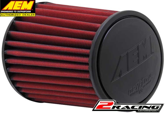 AEM uni sportovní vzduchový filtr vstup 83 mm, výška 178 mm 21-2113DK
