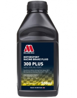 Závodní brzdová kapalina Millers Oils Racing Brake Fluid 300 Plus 0,5 L 58240