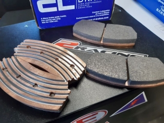 Přední závodní destičky CL Brakes 5004W50T17 RC8-R