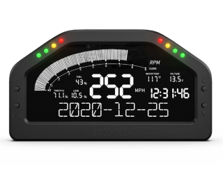 Dashboard bluetooth OBD připojení palubní zobrazovací jednotka