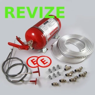 Revize mechanického hasícího systému rallye FIA