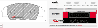 Závodní destičky DS1.11 Ferodo racing FCP1444W