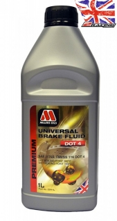 Brzdová kapalina Millers Oils Universal Brake Fluid DOT4 1 L 53911