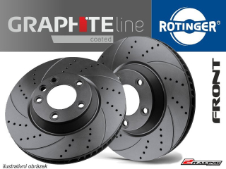 Přední sportovní brzdový kotouč Alfa Romeo 159 1.8 TBi (5/2009 11/2011) - 20367-GL