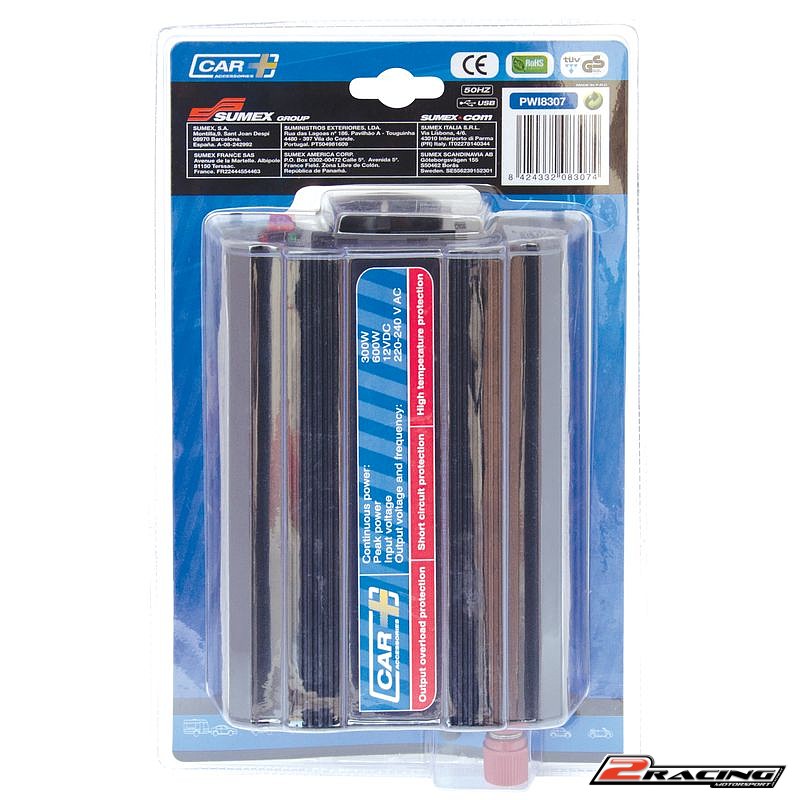 Měnič napětí 12V na 220V 300W top 600W s USB